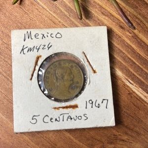 1936 Mexico 1 Centavo AU KM 415 (M741).